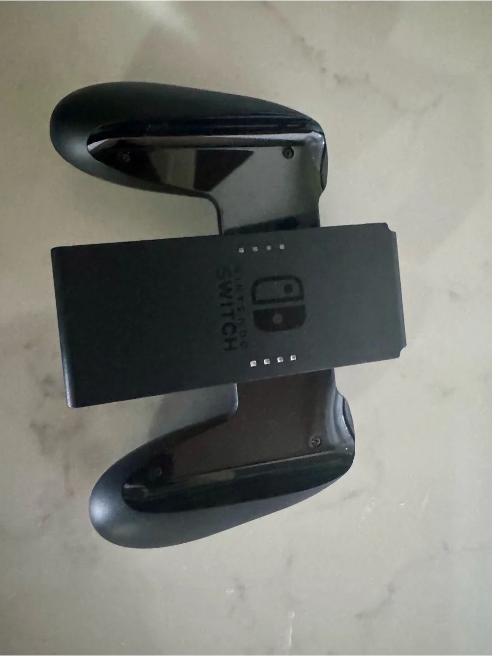 Nintendo Switch Console with Black Joy-Con Controllers and Accessories